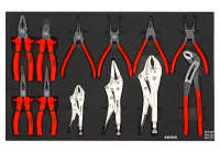 Tang Set (9 allemand) 12 pcs. SFS