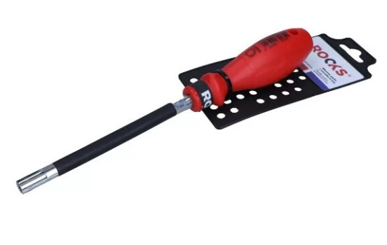 Rooks Tournevis à douille flexible 6 mm x 150 mm