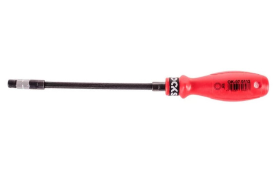 Rooks Tournevis à embout flexible 1/4"x 185 mm