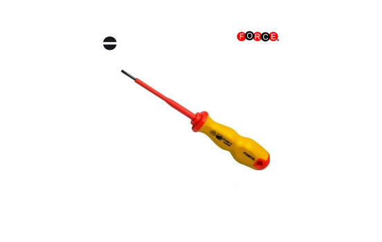 Tournevis isolé Force plat 8 mm