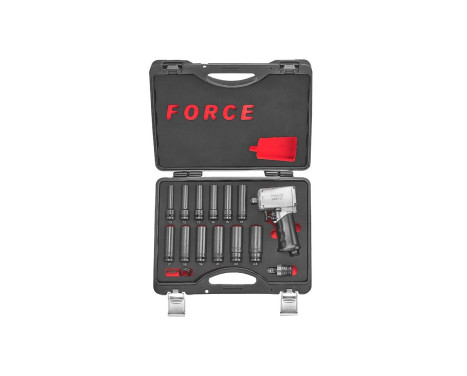 Jeu de clés à chocs Force 1/2" 677 Nm 18 pièces