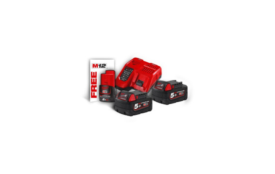 Chargeur rapide pour batterie Milwaukee M18 Nrg