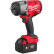 Clé à chocs à batterie Milwaukee M18 FHIW2F12-502X 18 V Li-Ion avec jeu de bagues de friction (2 batteries 5,0 Ah) en