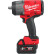 Clé à chocs à batterie Milwaukee M18 FHIW2F12-502X 18 V Li-Ion avec jeu de bagues de friction (2 batteries 5,0 Ah) en, Vignette 2