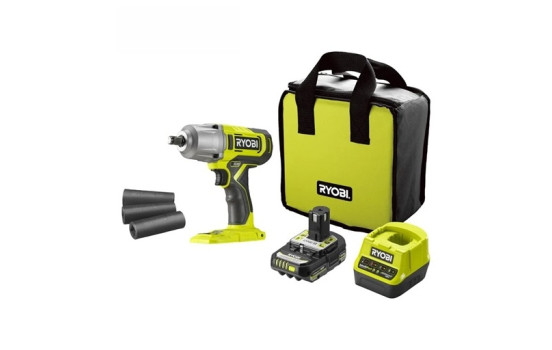 Clé à chocs sans fil Ryobi ONE+ 3 positions 600 Nm (avec 1 batterie 2,0 Ah)