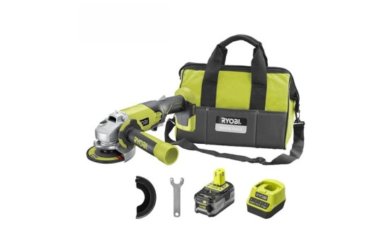 Meuleuse d'angle sans fil Ryobi ONE+ 18 V (avec 1 batterie de 4,0 Ah), Image 2