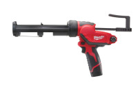 Pistolet à colle/mastic sans fil sous-compact MILWAUKEE M12 PCG/310-201B 310 ml
