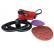 Ponceuse excentrique Rooks sans balais de charbon