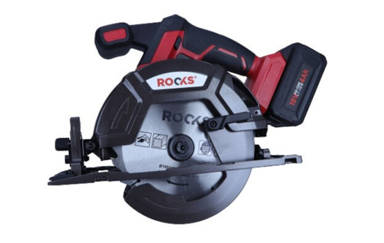 Scie circulaire portative Rooks 18V AQ-One 165 mm avec batterie 4,0ah, Image 2