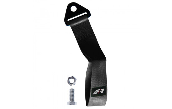 Ceinture de remorquage Simoni Racing - Noir - max.3000 kg - Longueur 28 cm