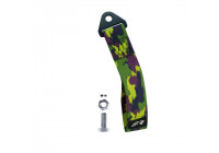 Ceinture Oeil de Remorquage Simoni Racing - Vert Camouflage - max.3000 kg - Longueur 26 cm