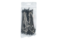 Attaches de câble Womi 150x3,6mm noir 100 pièces
