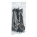 Attaches de câble Womi 150x3,6mm noir 100 pièces