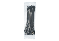 Attaches de câble Womi 300x4,8mm noir 100 pièces