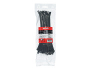 Womi Attaches de câble 200x3,6mm noir 100 pièces