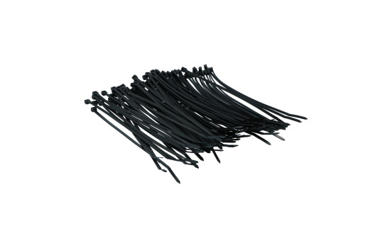 Womi Attaches de câble 200x3,6mm noir 100 pièces, Image 4