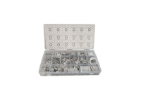 Assortiment d'anneaux en aluminium 450 pièces