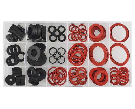 Assortiment de bagues d'étanchéité 141 pièces