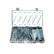 Assortiment de goupilles fendues 555 pcs