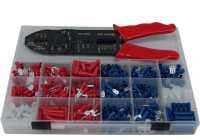 Assortiment de cosses de câble (540 pièces) + Tang