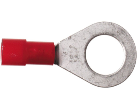 Cosse à anneau Rouge 0,5 - 1,0 mm² / ouverture 6,5 mm (100 pièces)
