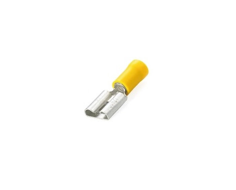 cosse de câble 5.pcs9,5x1,2 jaune 5 pièces sous blister