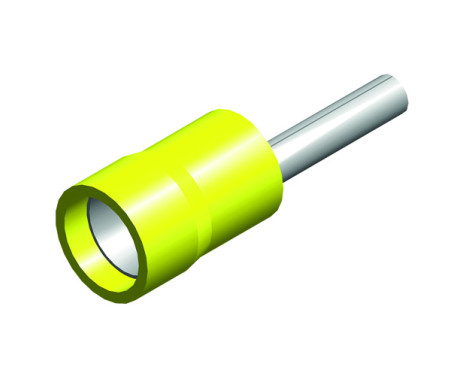 cosse de câble 5 pièces 4,0x6,0 jaune sous blister