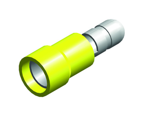 cosse de câble 5 pièces 4,0x6,0 jaune sous blister