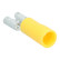 Manchon plat Carpoint 543 Jaune 6,3 x 0,8 mm, lot de 10, Vignette 2