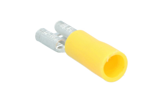 Manchon plat Carpoint 543 Jaune 6,3 x 0,8 mm, lot de 10, Image 2
