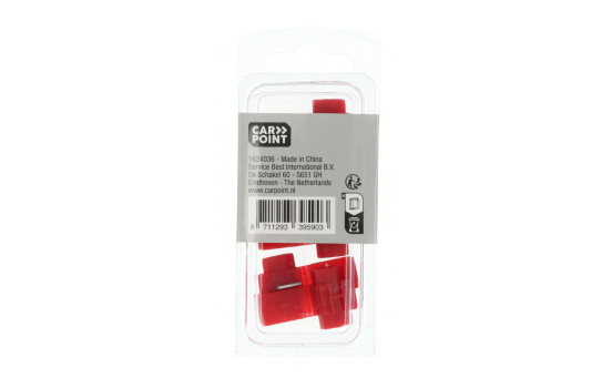 Pince de branche Carpoint 1563 Rouge 5 pièces, Image 3