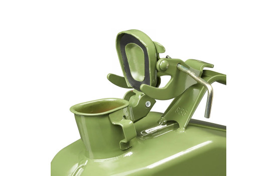 Bidon métallique vert de 5 L homologué UN et TÜV, Image 3