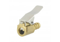 Mamelon de pompe à pneu avec clip