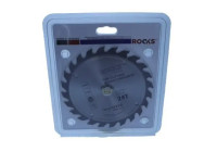 Lame de scie circulaire Rooks pour bois 165x20 mm, épaisseur 2,2 mm, 24t