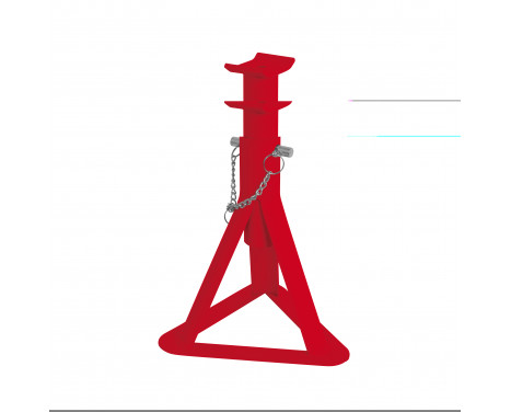 Jeu de supports d'essieu de 2 pièces 2000Kg TüV/GS, Image 4