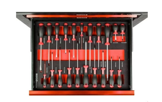 Jeu de tournevis Rooks, SL, Torx, pH, 21 pièces