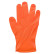 Rooks Gants jetables orange, taille L, lot de 50 pièces, Vignette 2