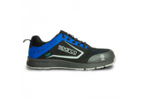 Sparco Chaussures de travail légères Cup S1P Ricard Noir/Bleu Taille 37