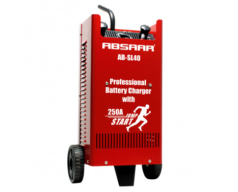 Chargeur de batterie Absaar + démarreur AB-SL40 12/24 Volts 100-600 Ah 40A