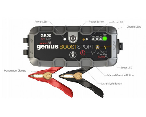 Noco Genius GB20 12V 400A Booster Batterie, Image 7