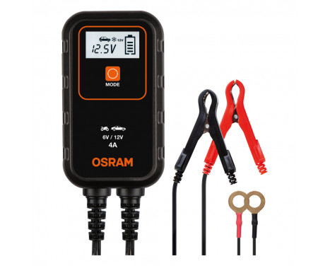Chargeur de batterie Osram 6/12 volts 4 ampères