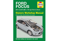 Haynes Manuel d'atelier Ford Focus Essence & Diesel (2011 -2014)