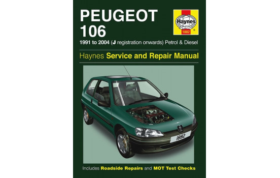 Haynes Manuel d'atelier Peugeot 106 Essence & Diesel (1991-2004)
