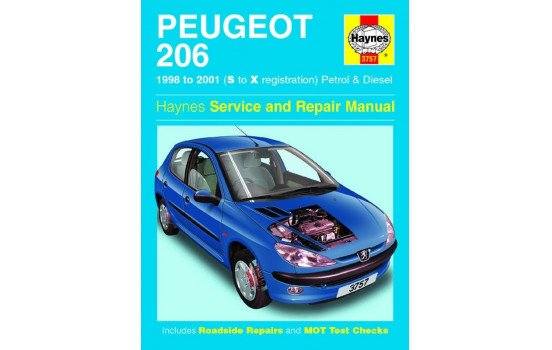 Haynes Manuel d'atelier Peugeot 206 Essence & Diesel (1998 - 2001)