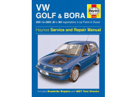 Haynes Manuel d'atelier VW Golf & Bora 4-cyl. essence et diesel (2001-2003)
