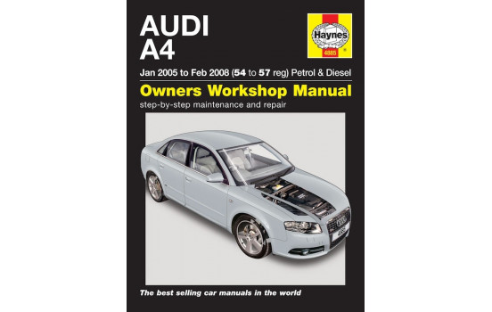 Haynes Workshop manual Audi A4 Essence & Diesel (Jan 2005-Février 2008)