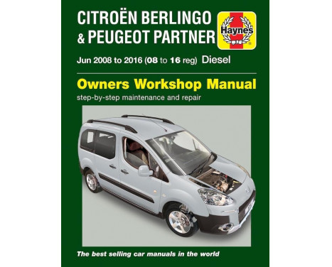 Manuel d'atelier Haynes Citroën Berlingo & Peugeot Partner (2008-2016)