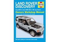 Manuel d'atelier Haynes Land Rover Discovery diesel (août 2004-avril.2009)