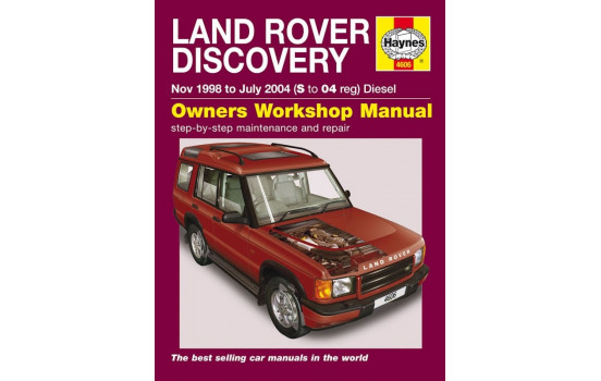 Manuel d'atelier Haynes Land Rover Discovery diesel (Nov 1998-Jul 2004)