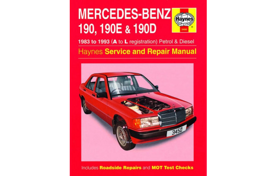 Manuel d'atelier Haynes Mercedes-Benz 190, 190E et 190D Essence & Diesel (1983-1993)